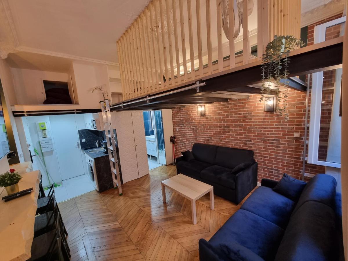 Aparthotel Beautiful Mini Loft Near Saint-Lazare Paryż Zewnętrze zdjęcie
