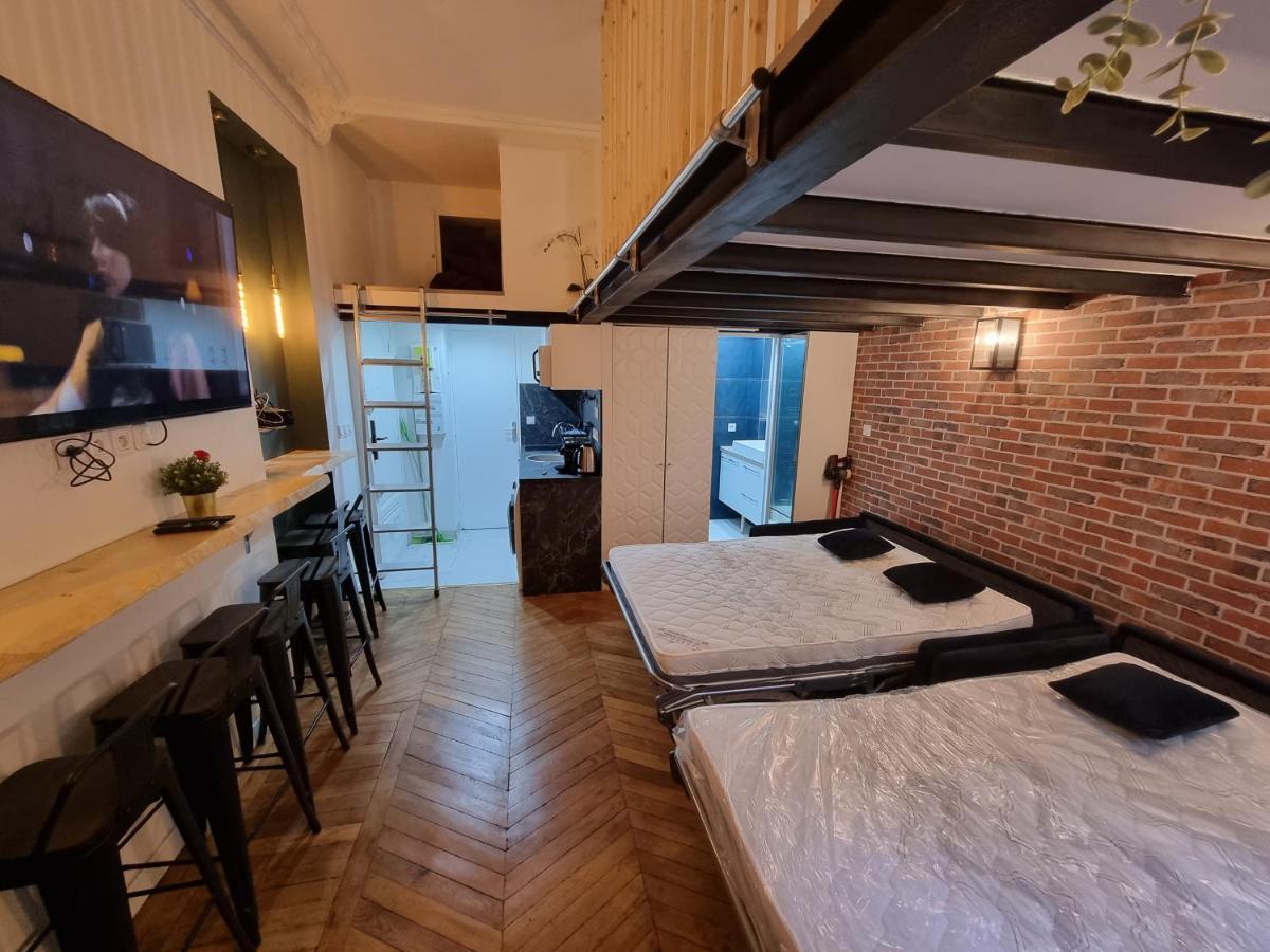 Aparthotel Beautiful Mini Loft Near Saint-Lazare Paryż Zewnętrze zdjęcie